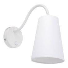 Zidna svjetiljka WIRE WHITE 1xE27/60W/230V