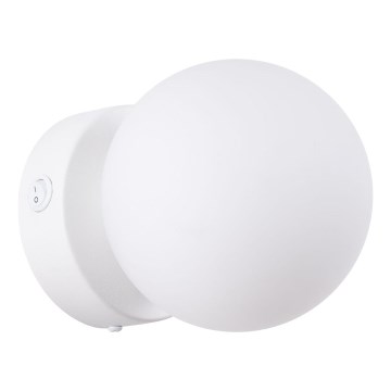 Zidna svjetiljka YOLI 1xG9/8W/230V bijela