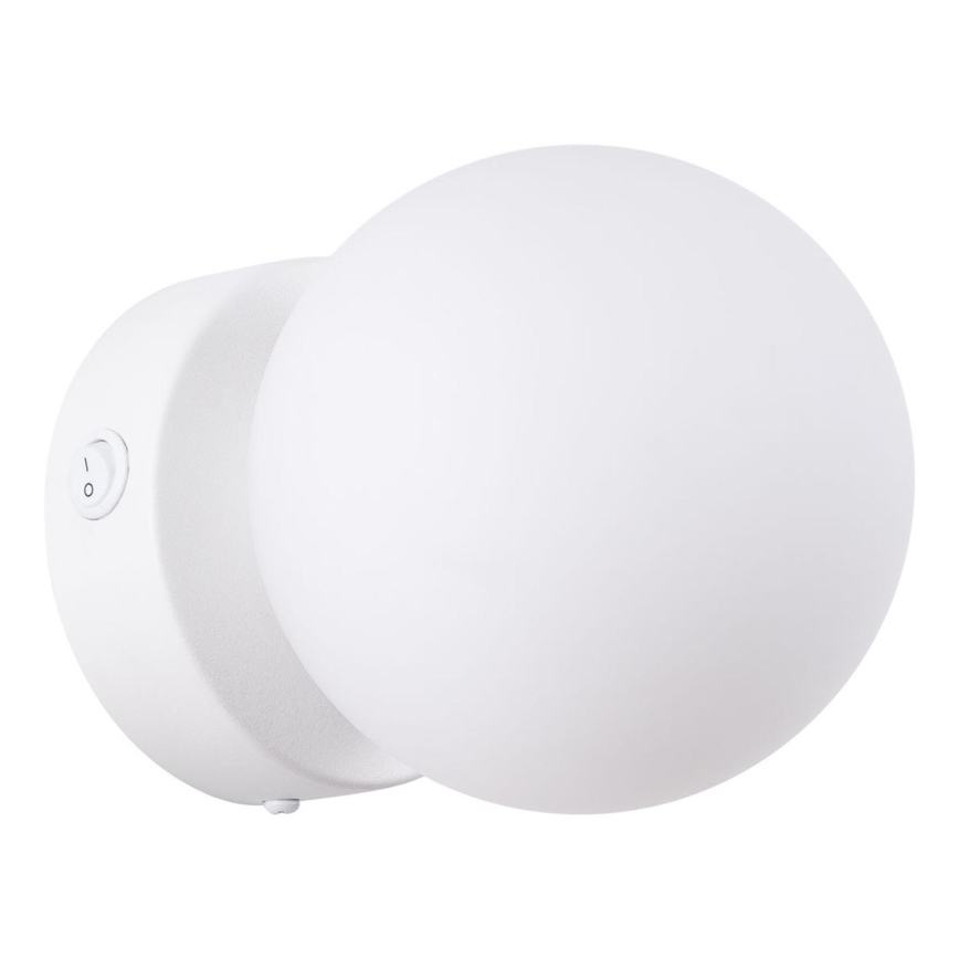 Zidna svjetiljka YOLI 1xG9/8W/230V bijela