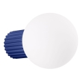 Zidna svjetiljka za kupaonicu HALO 1xG9/8W/230V pr. 12 cm IP44 plava