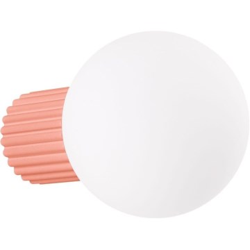 Zidna svjetiljka za kupaonicu HALO 1xG9/8W/230V pr. 12 cm IP44 ružičasta