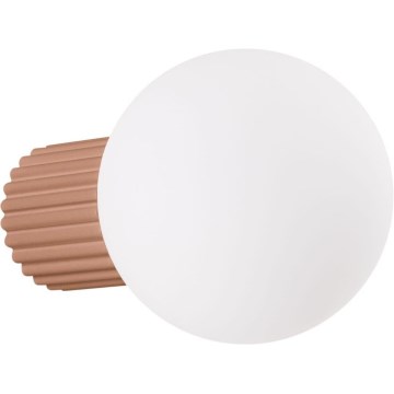 Zidna svjetiljka za kupaonicu HALO 1xG9/8W/230V pr. 12 cm IP44 smeđa
