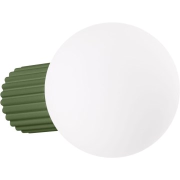 Zidna svjetiljka za kupaonicu HALO 1xG9/8W/230V pr. 12 cm IP44 zelena