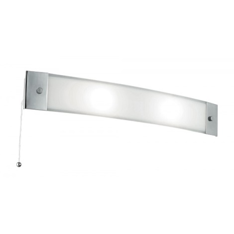 Zidna svjetiljka za kupaonicu SHERPA 2xE14/40W/230V krom IP44