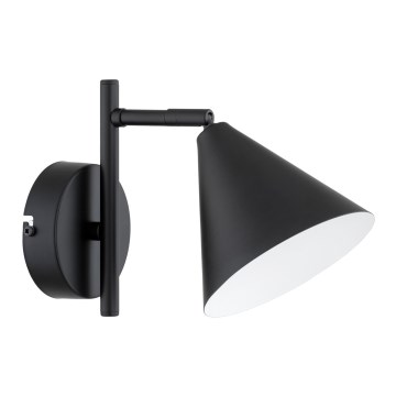 Zidna svjetiljka ZELTA 1xE27/15W/230V crna
