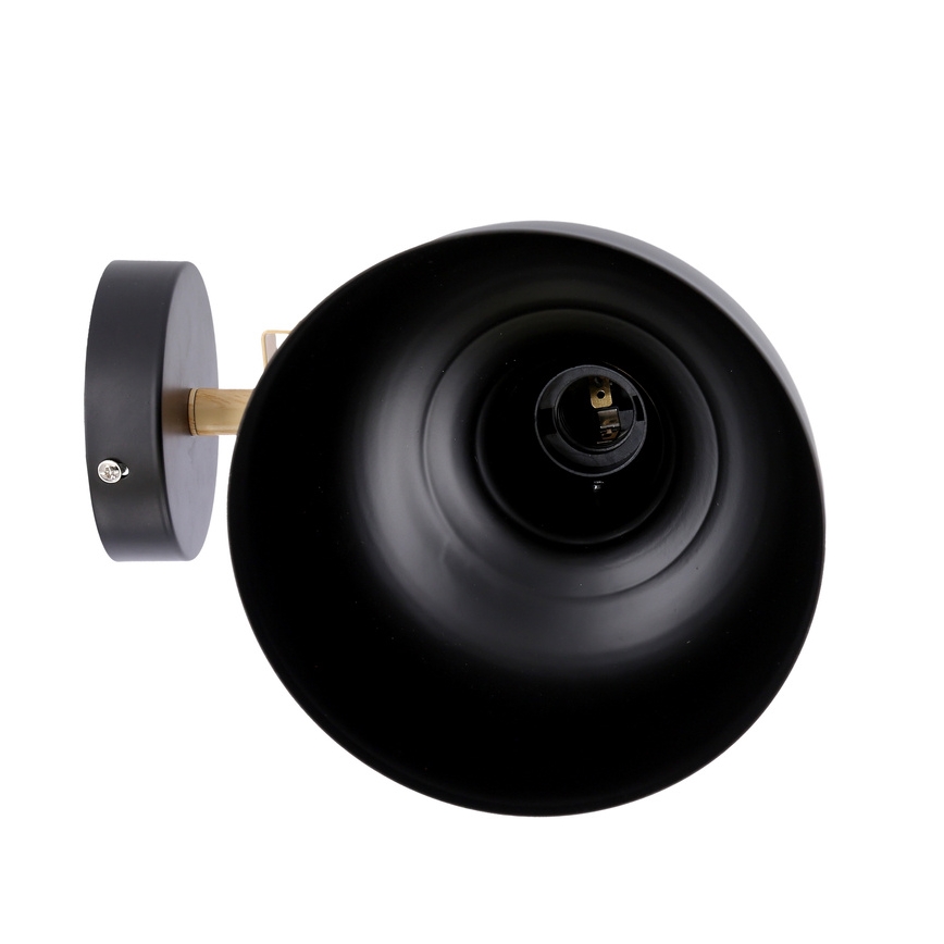 Zidna reflektorska svjetiljka RENO 1xE27/40W/230V crna