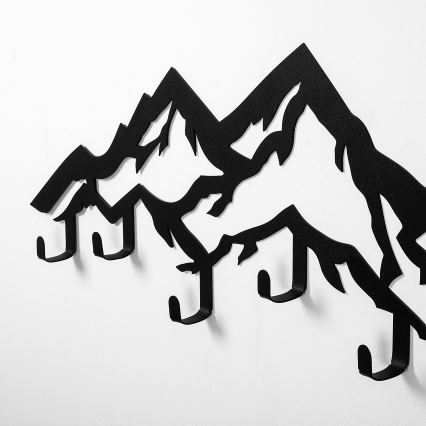 Zidna vješalica 80x25 cm s motivom planina