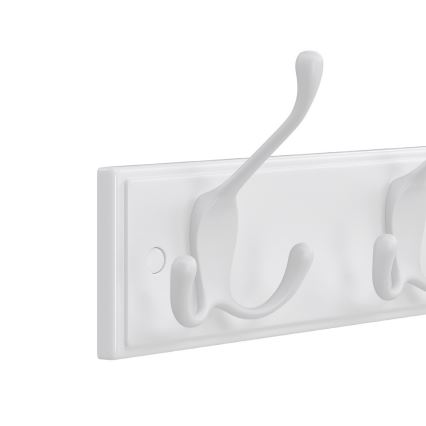 Zidna vješalica KATE 40x11x7 cm bijela