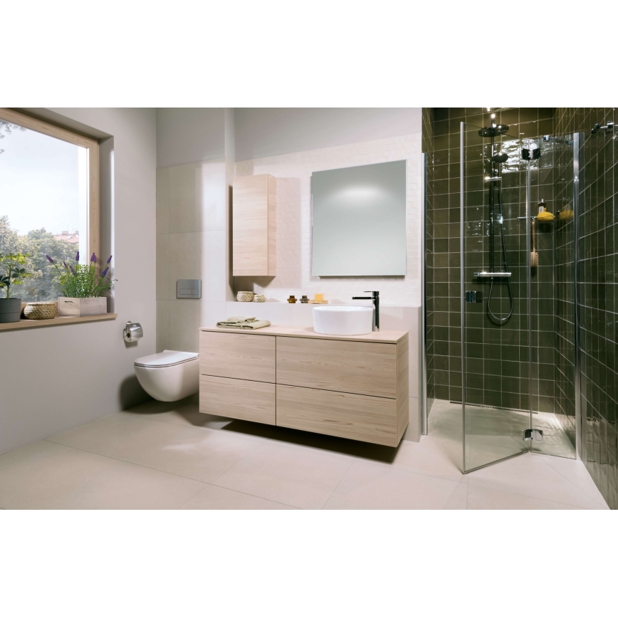 Zidna WC školjka MIO Vortex + WC daska SoftClose MIO + tipka za ispiranje DUAL + podžbukni modul + izolacijska podloga