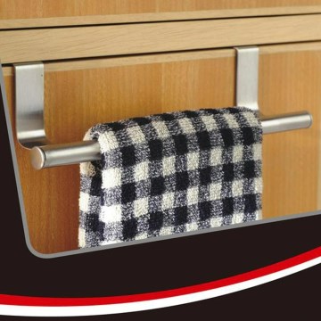 Zidni držač za kuhinjsku krpu 8x23,5 cm nehrđajući čelik