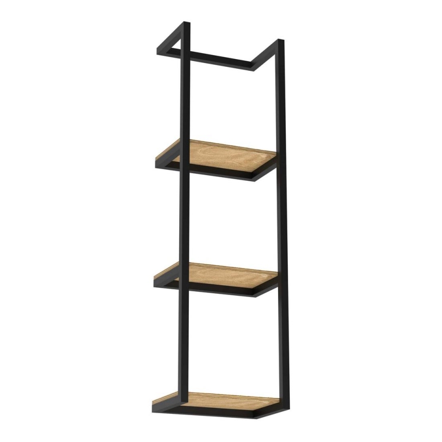Zidni držač za ručnike 78x23 cm crna