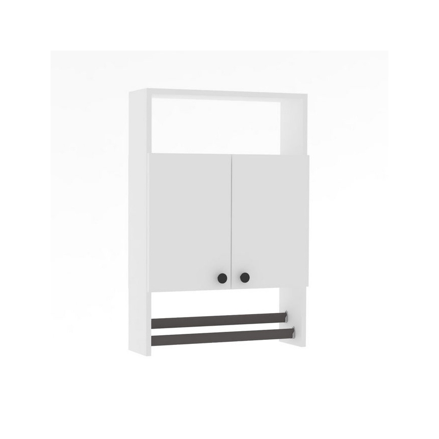 Zidni ormarić BANYO 87x60 cm bijela