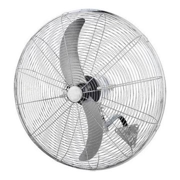 Zidni ventilator 180W/230V promjera 66 cm, srebrne boje, s daljinskim upravljačem