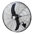 Zidni ventilator 200W/230V, promjer 76 cm, crni + daljinski upravljač