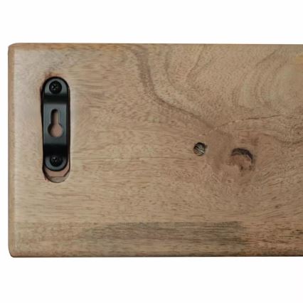 Zidni vješalica HINA 15x100 cm masiv/mango drvo