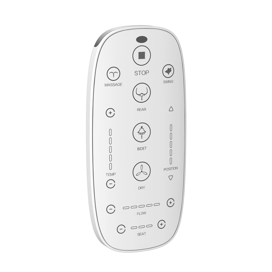 Zidni WC s bideom TISVILDELEJE 1600W/230V + WC sjedalo SoftClose + tipka za ispiranje SIGMA + podžbukni modul + izolacijska podloga + daljinski upravljač