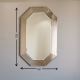 Zidno ogledalo 60x100 cm brončana