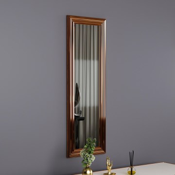 Zidno ogledalo BOSS 90x30 cm brončano