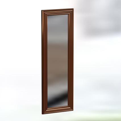 Zidno ogledalo BOSS 90x30 cm brončano