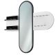 Zidno ogledalo RANI 125x120 cm bijela/crna