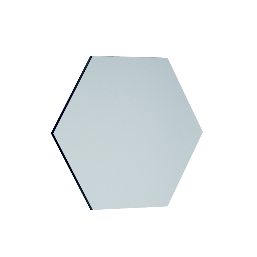 Zidno ogledalo ZEO 60x70 cm crno