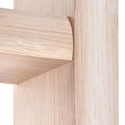 Zidna svjetiljka 1xE27/60W/230V hrast