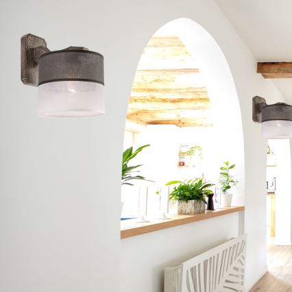 Zidna svjetiljka ANDREA 1xE27/60W/230V bukva