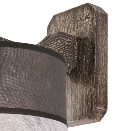 Zidna svjetiljka ANDREA 1xE27/60W/230V bukva