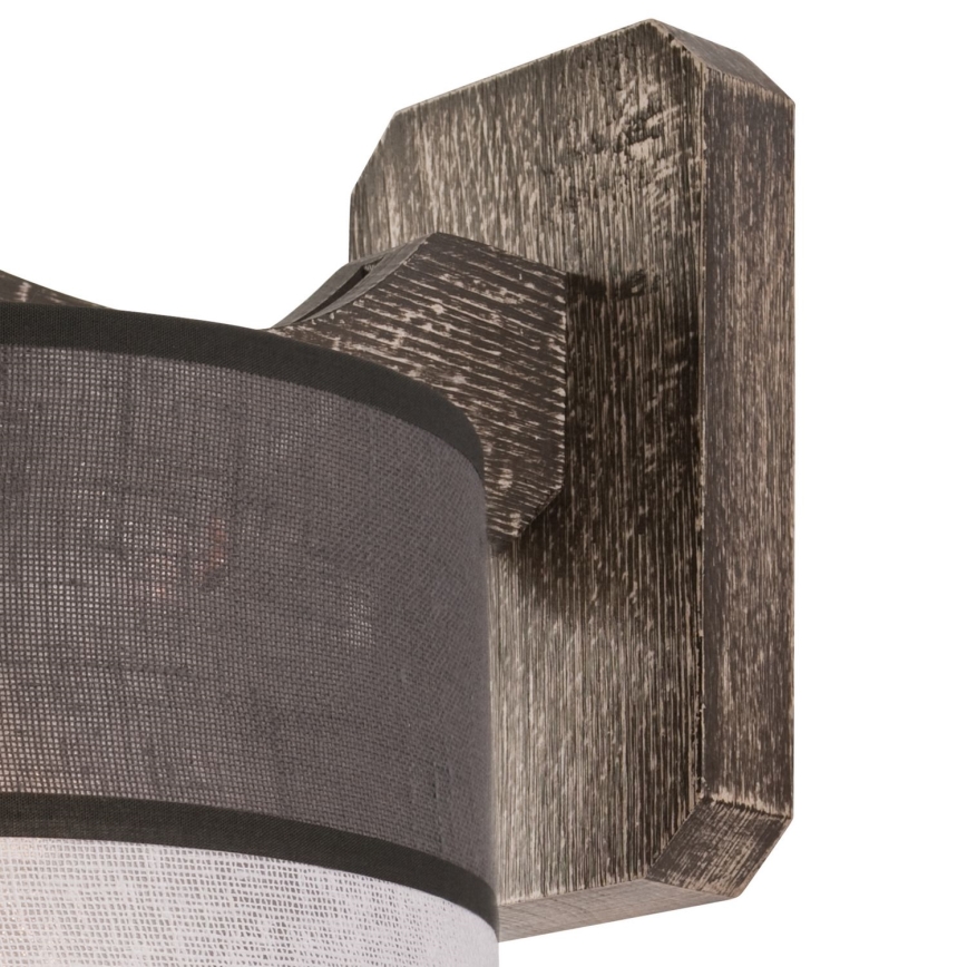 Zidna svjetiljka ANDREA 1xE27/60W/230V bukva