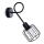 Zidno svjetlo BELUCI 1xE14/40W/230V crna