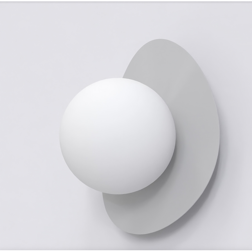 Zidno svjetlo OVO 1xG9/8W/230V sivo