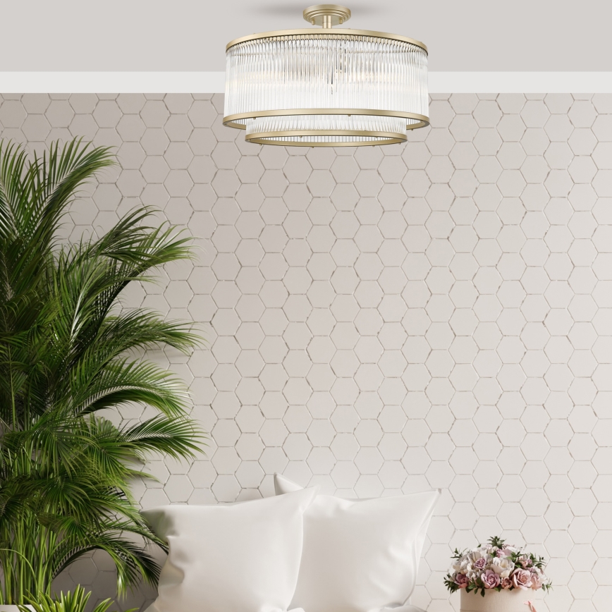 Zuma Line - Plafonski luster 6xE14/60W/230V mesing