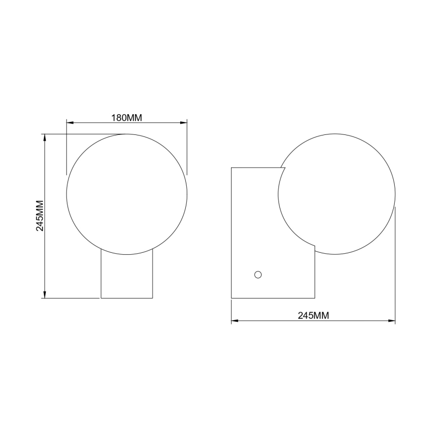 Zuma Line - Zidna svjetiljka 1xE27/25W/230V zlatna