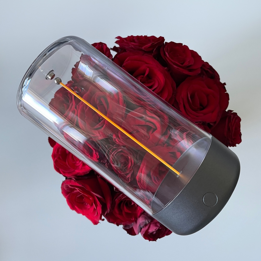 Zuma Line - LED Prigušiva punjiva stolna lampa LED/0,5W/230V crna IP54