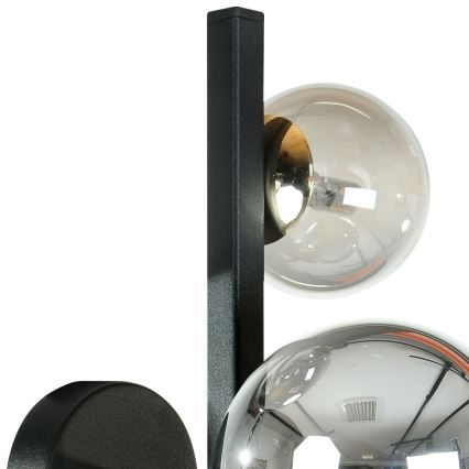 Zuma Line - Zidna svjetiljka 3xG9/8W/230V crna/dimljeno crna