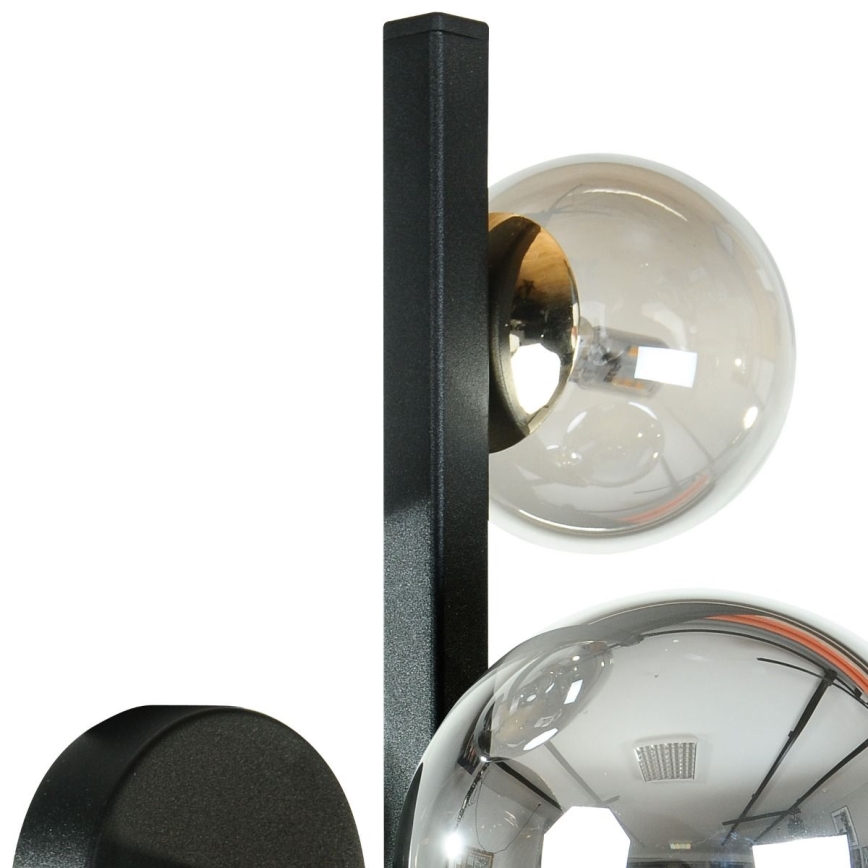 Zuma Line - Zidna svjetiljka 3xG9/8W/230V crna/dimljeno crna