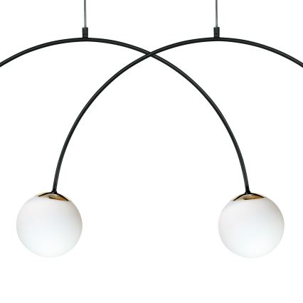 Zuma Line - Luster na sajli 4xE14/10W/230V crna