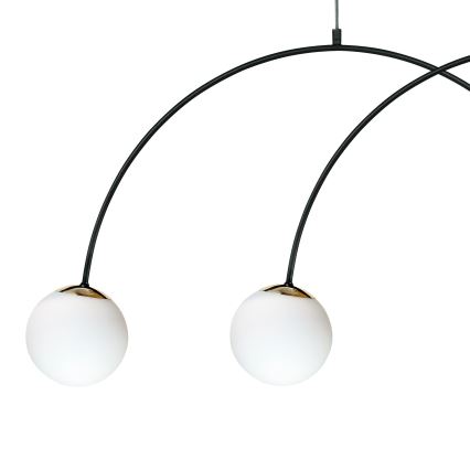 Zuma Line - Luster na sajli 4xE14/10W/230V crna