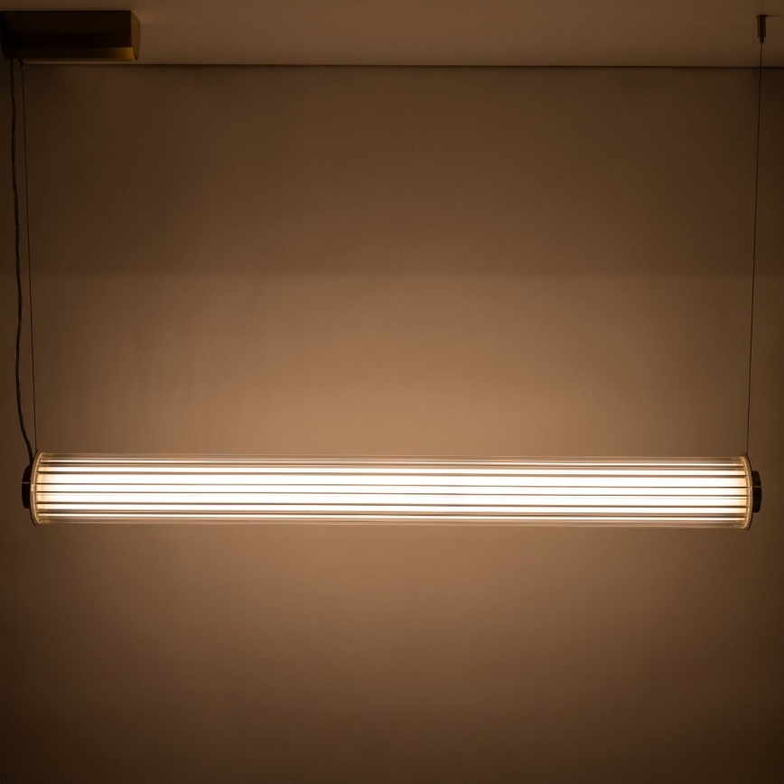 Zuma Line - LED luster na sajli s mogućnošću prigušivanja LED/39W/230V 2700-6500K zlatna + daljinski upravljač