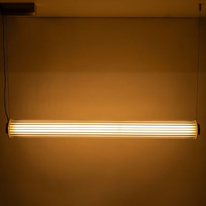 Zuma Line - LED luster na sajli s mogućnošću prigušivanja LED/39W/230V 2700-6500K zlatna + daljinski upravljač