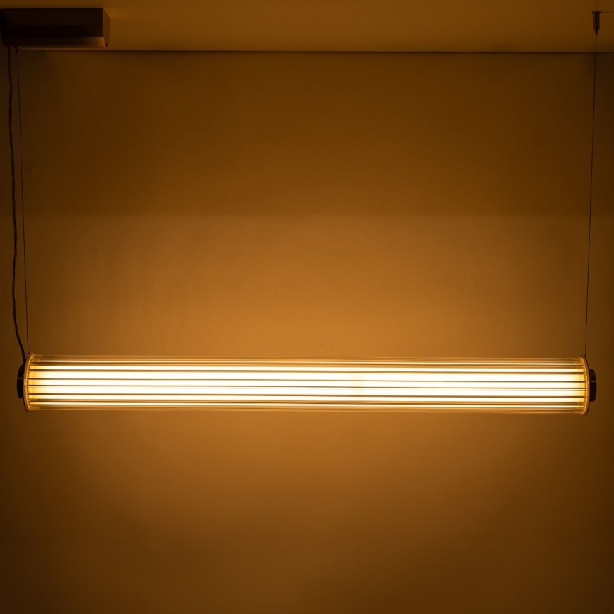 Zuma Line - LED luster na sajli s mogućnošću prigušivanja LED/39W/230V 2700-6500K zlatna + daljinski upravljač