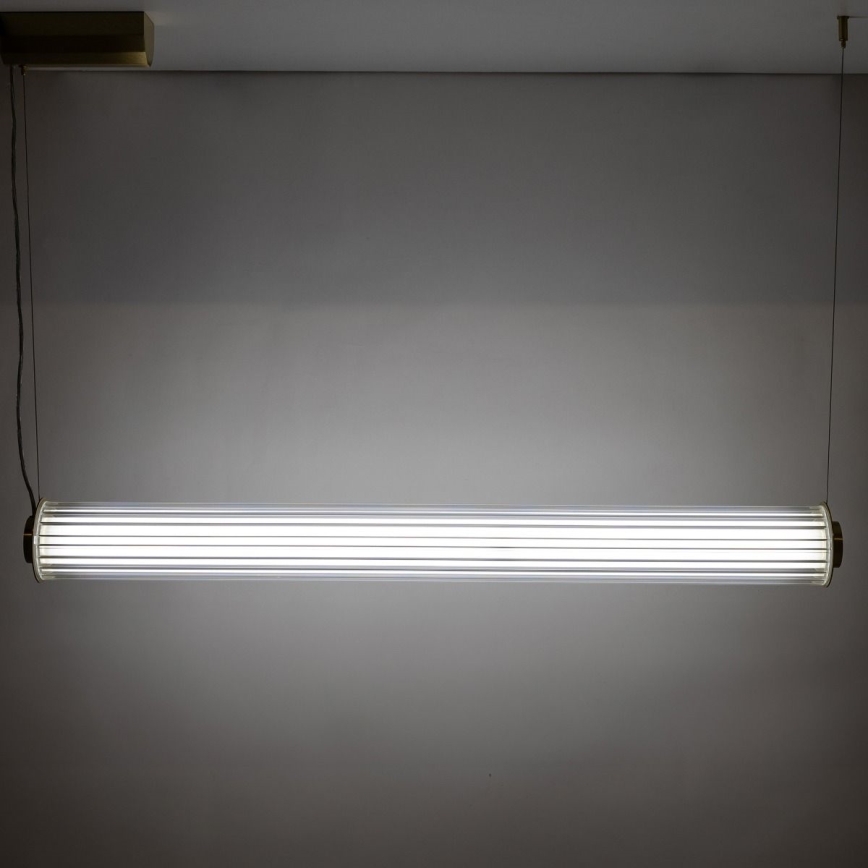 Zuma Line - LED luster na sajli s mogućnošću prigušivanja LED/39W/230V 2700-6500K zlatna + daljinski upravljač