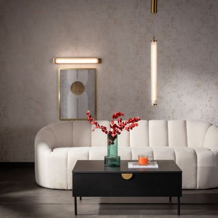 Zuma Line - LED luster na sajli s mogućnošću prigušivanja LED/26W/230V 2700-6500K zlatna + daljinski upravljač