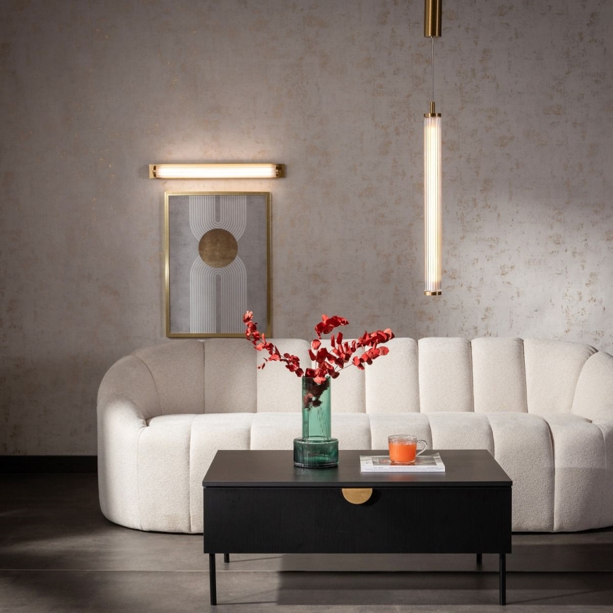 Zuma Line - LED luster na sajli s mogućnošću prigušivanja LED/26W/230V 2700-6500K zlatna + daljinski upravljač