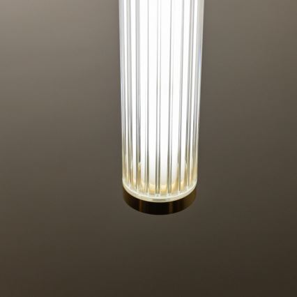 Zuma Line - LED luster na sajli s mogućnošću prigušivanja LED/26W/230V 2700-6500K zlatna + daljinski upravljač