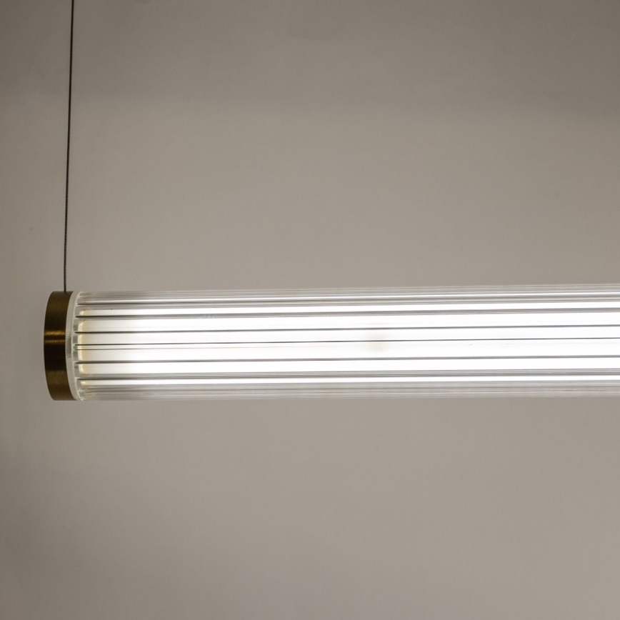 Zuma Line - LED luster na sajli s mogućnošću prigušivanja LED/64W/230V 2700-6500K zlatna + daljinski upravljač