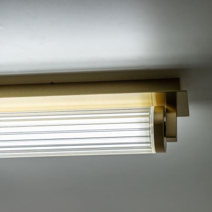 Zuma Line - LED zidna svjetiljka s podesivom svjetlinom LED/26W/230V 2700-6500K zlatna + daljinski upravljač