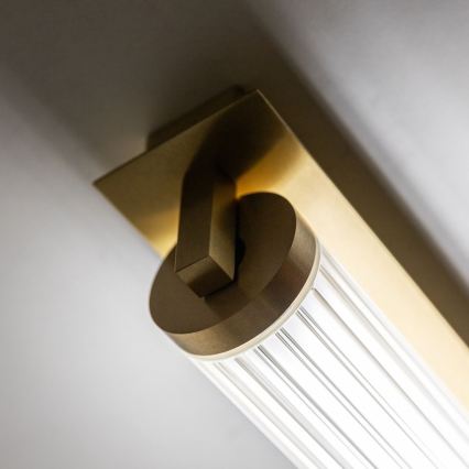 Zuma Line - LED zidna svjetiljka s podesivom svjetlinom LED/26W/230V 2700-6500K zlatna + daljinski upravljač