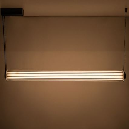 Zuma Line - LED luster na sajli s mogućnošću prigušivanja LED/39W/230V 2700-6500K crna + daljinski upravljač
