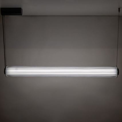 Zuma Line - LED luster na sajli s mogućnošću prigušivanja LED/39W/230V 2700-6500K crna + daljinski upravljač